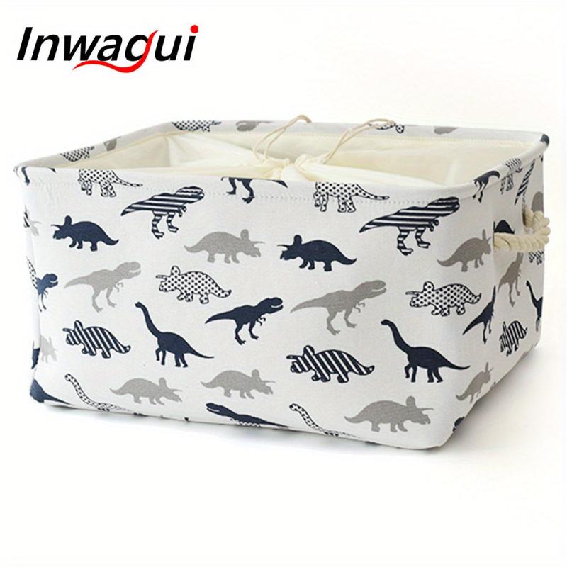 Large Storage Basket Baby Toy Basket Thickened Fabric Rectangle Storage Box