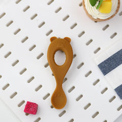 4pcs Baby Spoon BPA-Free Silicone Feeding Spoon Set