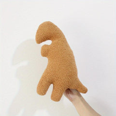 Dino Chicken Nugget Pillow Soft Dinosaur Chicken Nuggets Plush Pillow