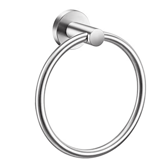 Stainless Steel Bathroom Towel Ring Wall Mounted Heavy Duty Holder
