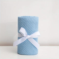 Children's Soft Knitted Blanket for Decoration and Wear