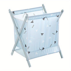 Large Capacity Laundry Hamper with Foldable Frame and Fabric Basket
