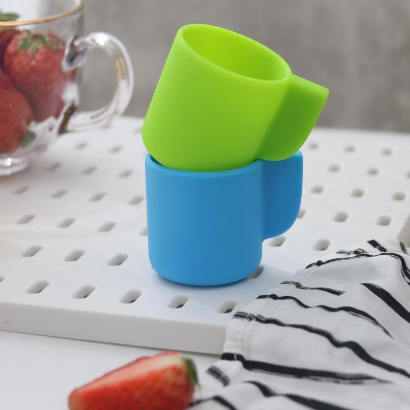 Silicone Mini Cup for Child Feeding - Infant Training Drinking Cup