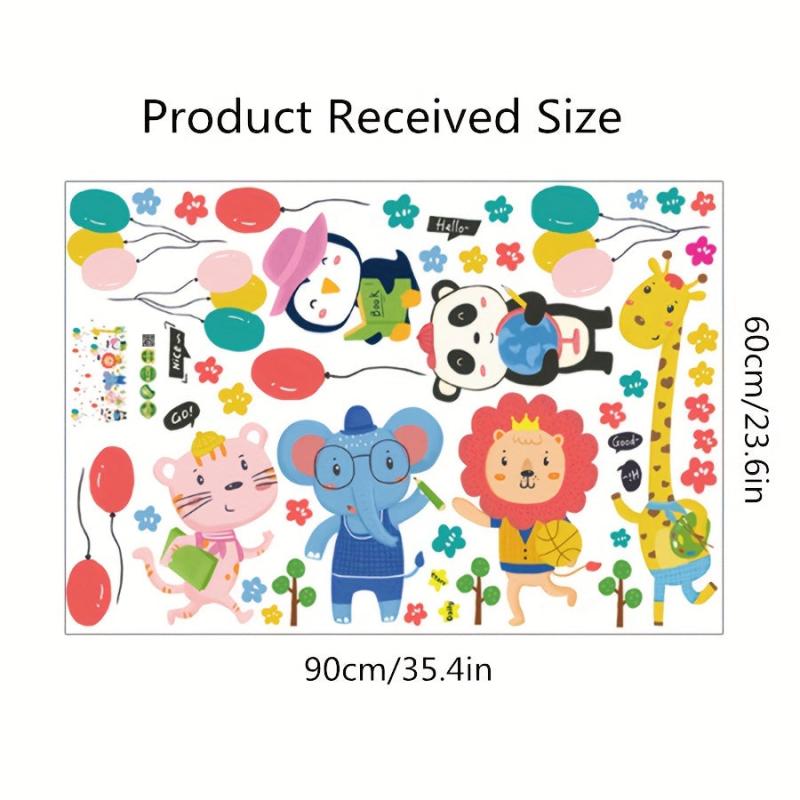 Cute Animal Wall Sticker for Decor