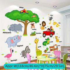 Cute Animal Wall Sticker for Decor