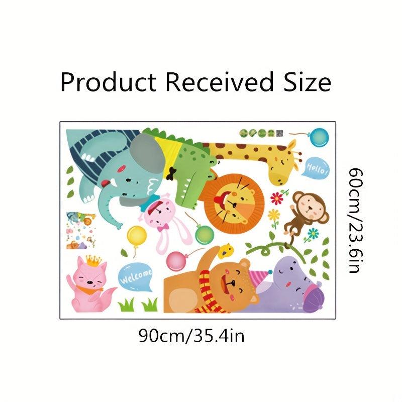 Cute Animal Wall Sticker for Decor