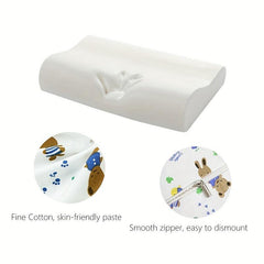 Kids' Memory Foam Neck Guard Pillow - Washable Pillowcase