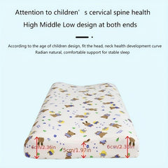 Kids' Memory Foam Neck Guard Pillow - Washable Pillowcase