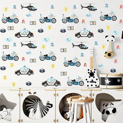 6pcs Wall Stickers Rainbow Clouds Stars Good Night Kindergarten Home Decor