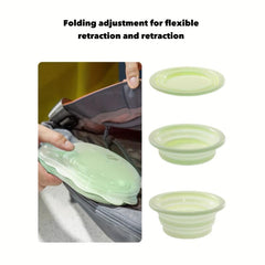 Portable Foldable Silicone Bowl Baby Fall Resistant Tableware Set