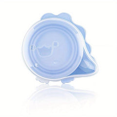 Portable Foldable Silicone Bowl Baby Fall Resistant Tableware Set