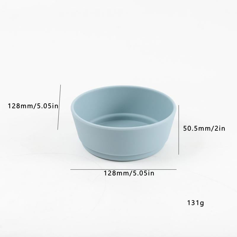 Children's Silicone Bowl Baby Food Supplement Mother Baby Tableware