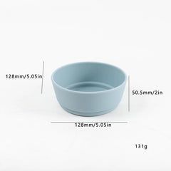 Children's Silicone Bowl Baby Food Supplement Mother Baby Tableware