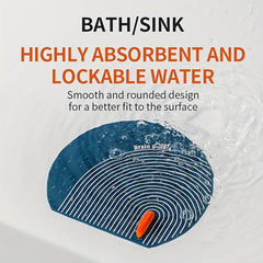 Soft Silica Gel Floor Drain Mat Bathroom Drain Deodorant Cover
