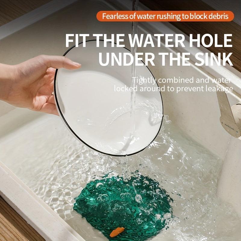 Soft Silica Gel Floor Drain Mat Bathroom Drain Deodorant Cover