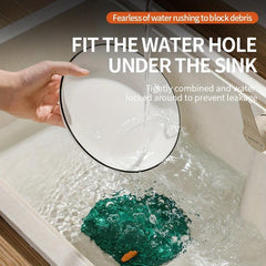 Soft Silica Gel Floor Drain Mat Bathroom Drain Deodorant Cover