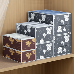 Clothes Storage Box Jeans Organizer Box For Closet Wardrobe Clothes Organizer