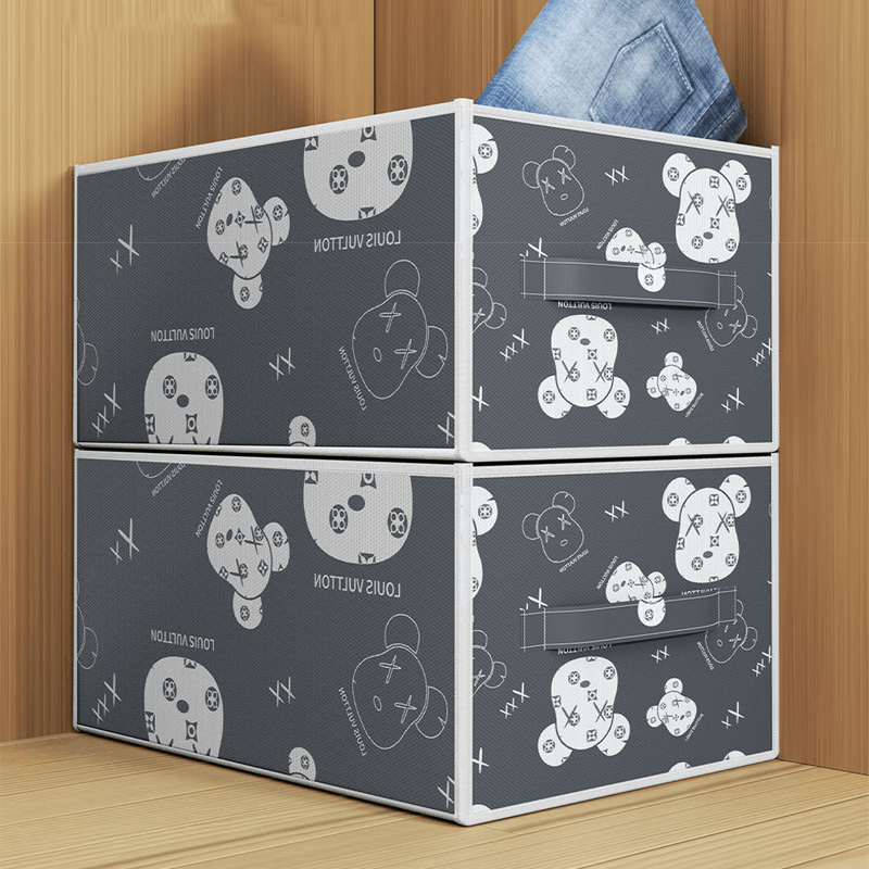 Clothes Storage Box Jeans Organizer Box For Closet Wardrobe Clothes Organizer
