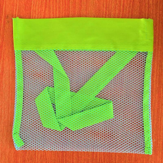 Kids Beach Bag Toy Storage Sand Digging Tool Clothes Towel Outdoor Mesh Bag