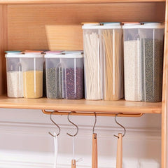 Moisture Proof Cereal Jar with Divided Compartments