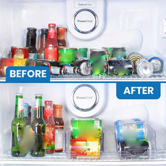 2pcs Can Organizer For Pantry Refrigerator Storage