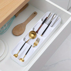 Drawer Flatware Organizer Sort Store Display Cutlery Easily