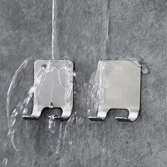 Metal Shaver Razor Stand Shelf Bathroom Hook Organizer