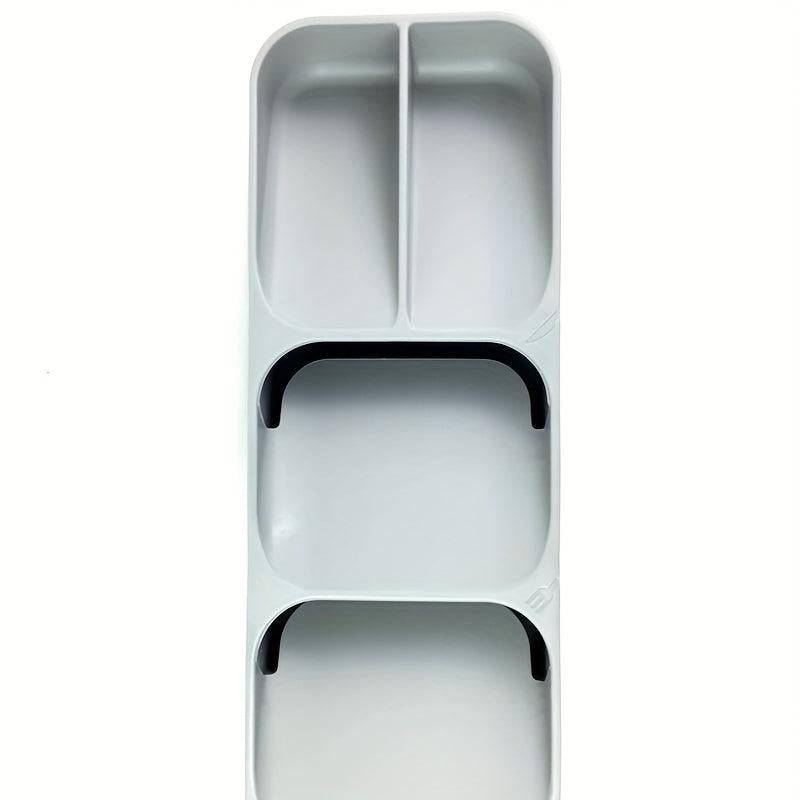 Plastic Cutlery Organizer Rack DrawerStore Spoon Storage Box