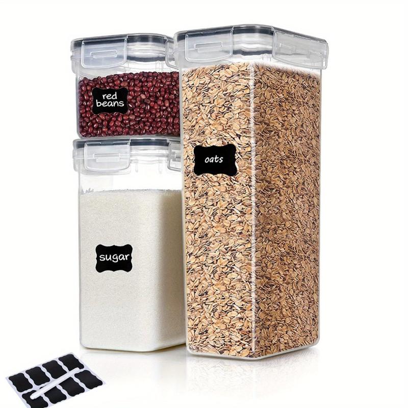 6Pcs Airtight Food Storage Containers With Lids