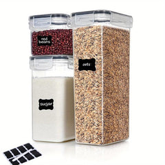 6Pcs Airtight Food Storage Containers With Lids