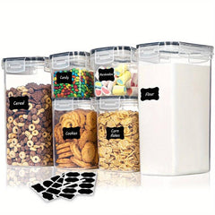 6Pcs Airtight Food Storage Containers With Lids