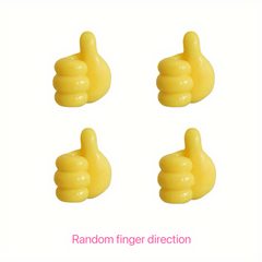 4pcs Thumb Hook Wire Organizer Desktop Data Cable Storage Charging Cable Fixer