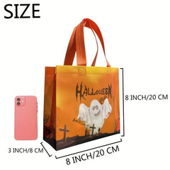 Halloween Non Woven Bags Reusable Trick Or Treat Goodie Candy Snack Bags