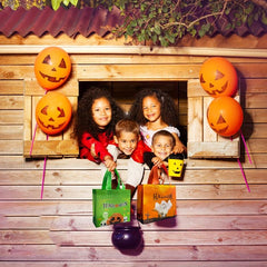 Halloween Non Woven Bags Reusable Trick Or Treat Goodie Candy Snack Bags