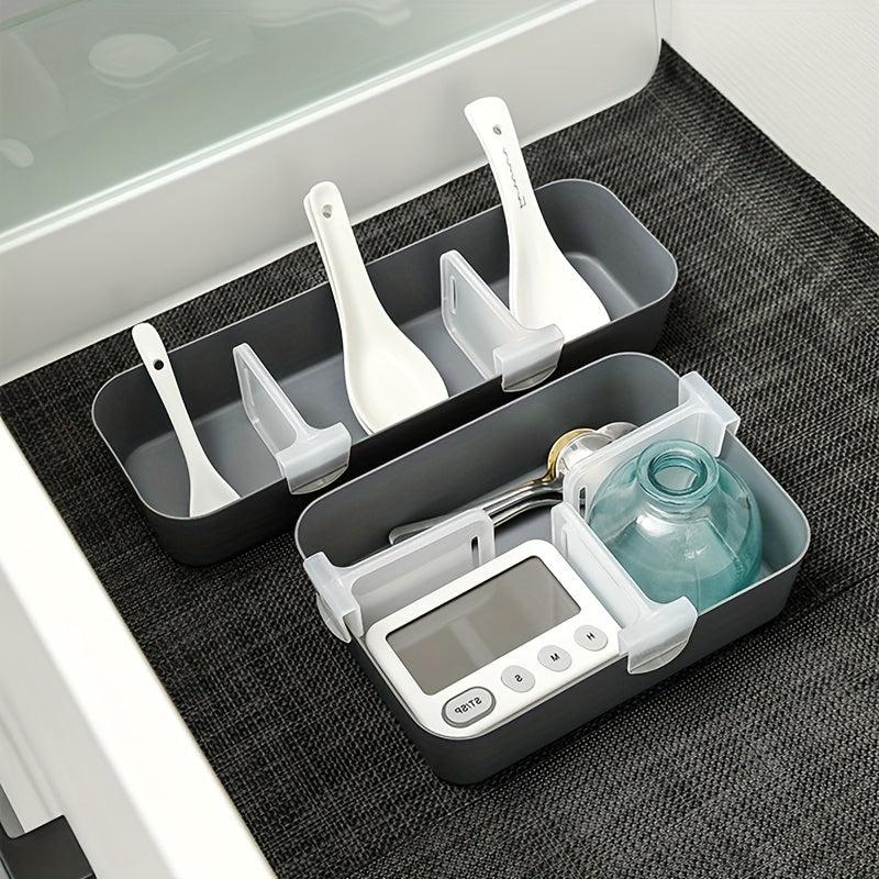 4pcs Refrigerator Storage Partitions Adjustable Plastic Separators