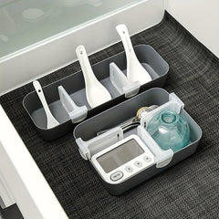 4pcs Refrigerator Storage Partitions Adjustable Plastic Separators