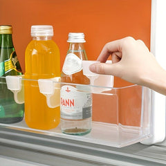 4pcs Refrigerator Storage Partitions Adjustable Plastic Separators