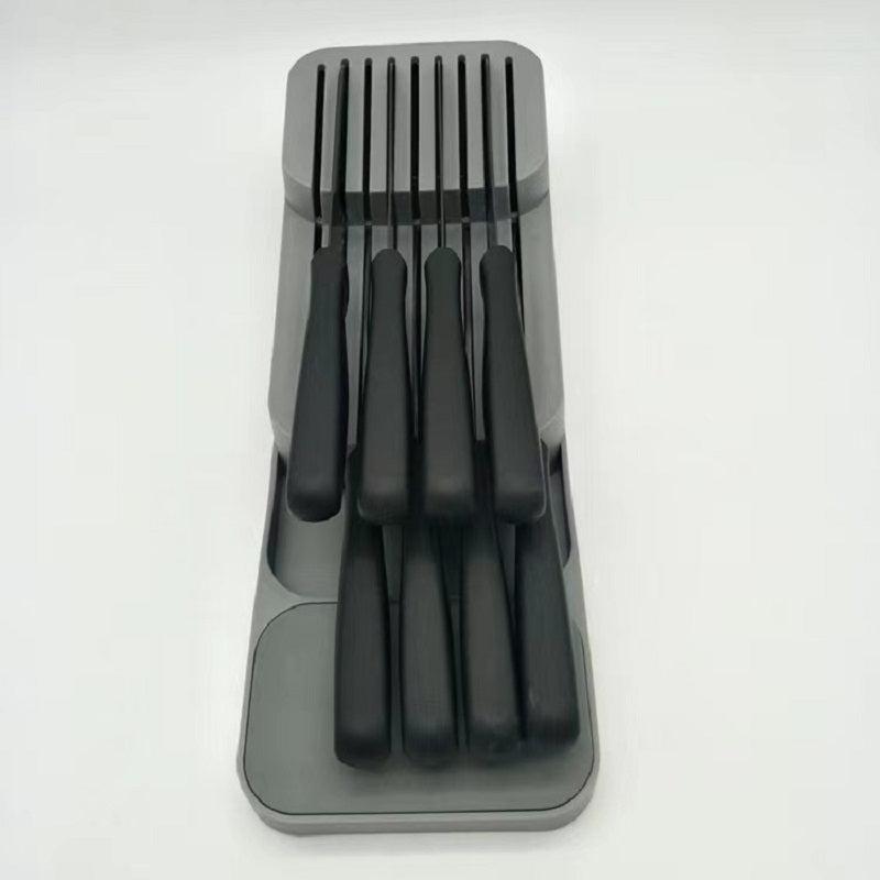 1pc Two stage Tool Drawer Storage Horizontal Tool Holder Gray