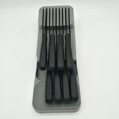 1pc Two stage Tool Drawer Storage Horizontal Tool Holder Gray