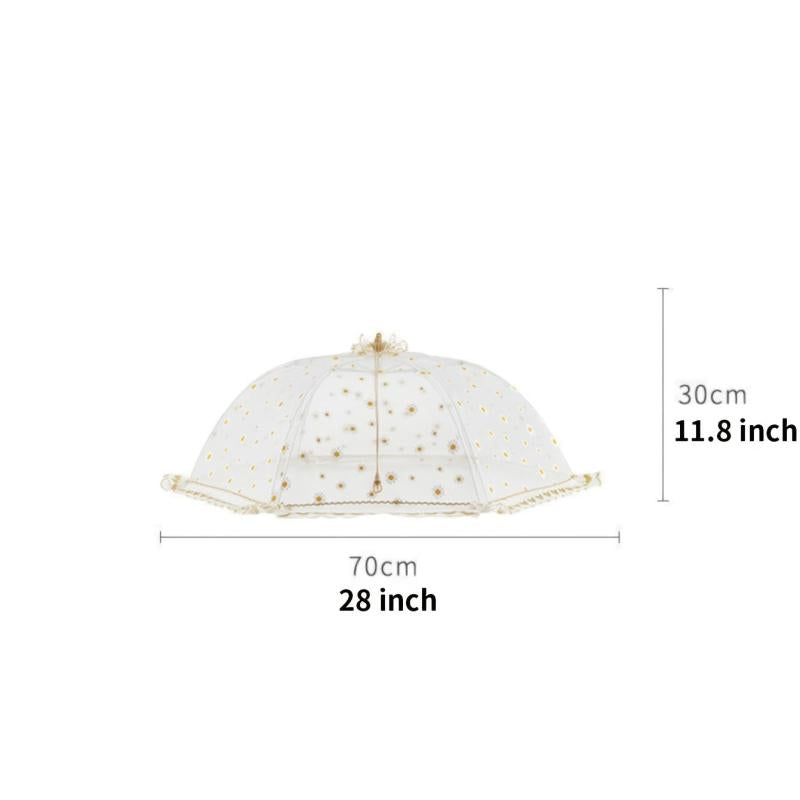 Foldable Food Dust Cover Umbrella Shape
