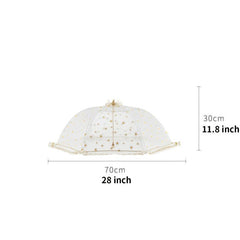 Foldable Food Dust Cover Umbrella Shape