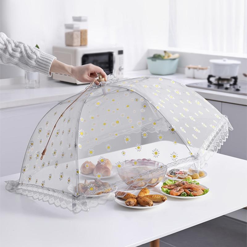 Foldable Food Dust Cover Umbrella Shape