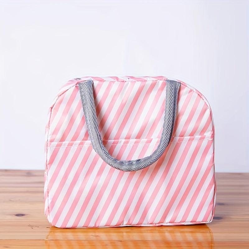 Stylish Insulated Lunch Bag for School Work and Travel