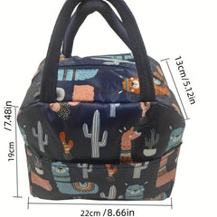Stylish Insulated Lunch Bag for School Work and Travel