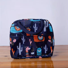 Stylish Insulated Lunch Bag for School Work and Travel