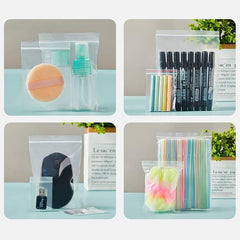 100 Leakproof Mini Zipper Bags for Snacks Candy Cookies and More