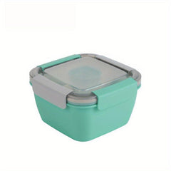 1100ml Nordic Style Double-layer Bento Box Leakproof Food Container