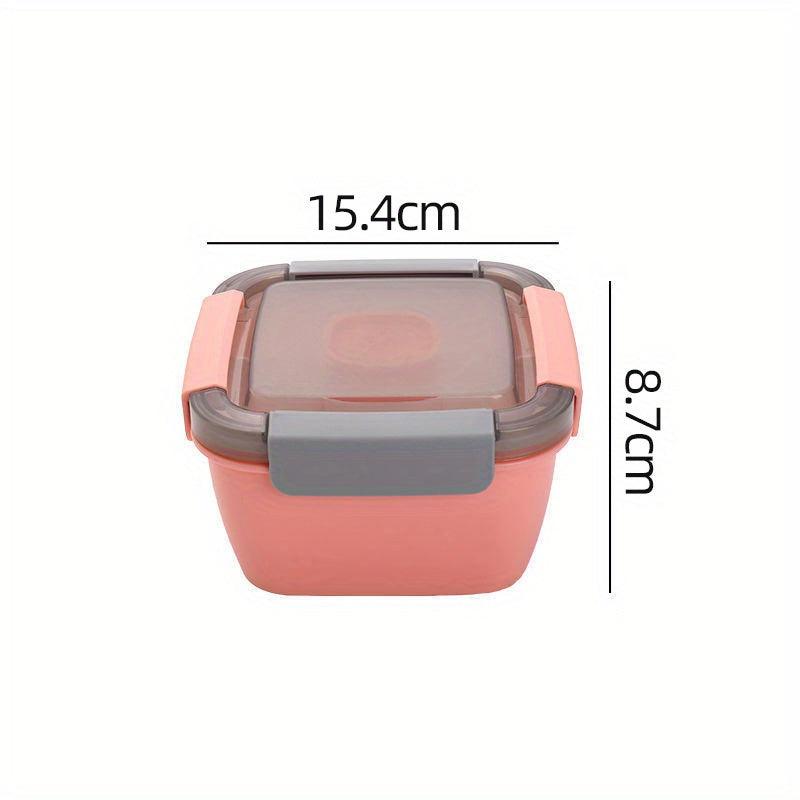 1100ml Nordic Style Double-layer Bento Box Leakproof Food Container