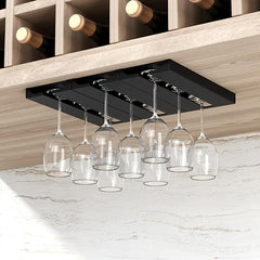 Red Wine Glass Reversing Rack - Hang Your Goblets in Style