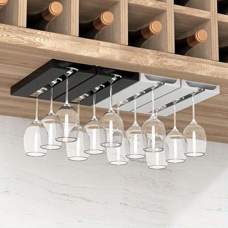 Red Wine Glass Reversing Rack - Hang Your Goblets in Style